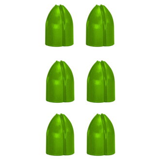 L-Style Shell Lock Rings Green