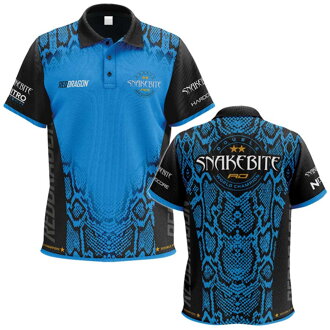 Red Dragon Shirt Peter Wright Double World Champion Tour Polo