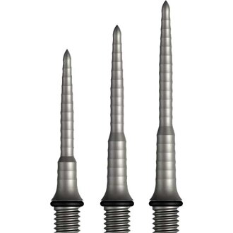 Mission Steel Tips Titan Ripple Silver