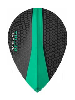 Harrows Flights Retina pear Jade