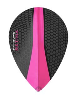 Harrows Flights Retina pear Pink