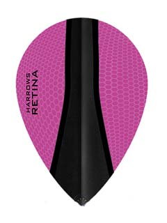 Harrows Flights Retina pear BlackPink