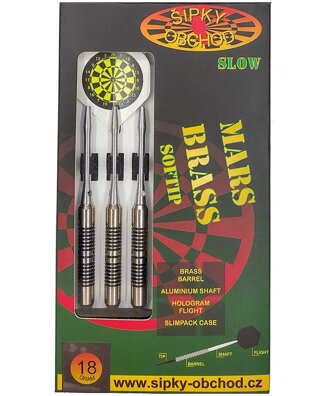 Ruthless Softtip Darts Mars 10 Slow 18g