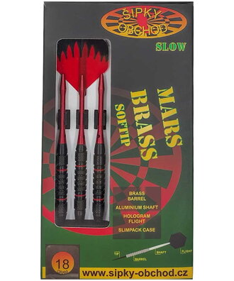 Ruthless Softtip Darts Mars 5 Slow 18g