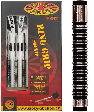 Ruthless Sottip Darts Ring Grip 1 Fast 16g