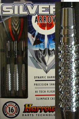 Harrows Softtip Darts Silver Arrow 16gK