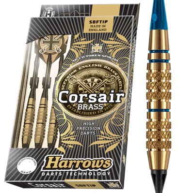 Harrows Softtip Darts Corsair 18gK2 Blue