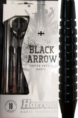 Harrows Softtip Darts Black Arrow 18gR
