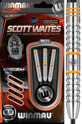 Winmau Steeltip Darts Scott Waites Silver 25g