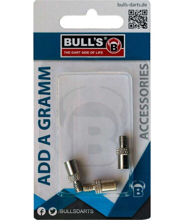Bulls Darts weights 2BA / 2g Silver 