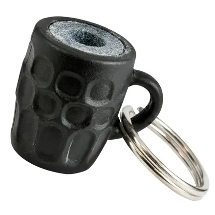 Harrows Sharpener Keyring Beer Glass