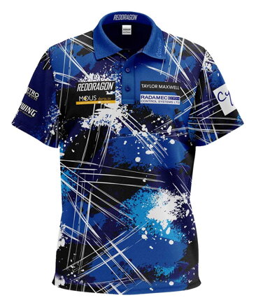 Red Dragon Luke Humhries World Champion Tour Polo