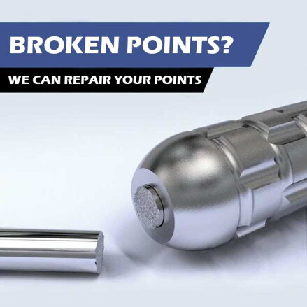 Removing a broken point