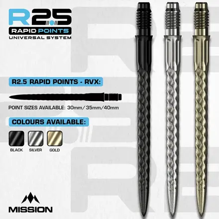 Mission R2.5 Rapid Points RVX