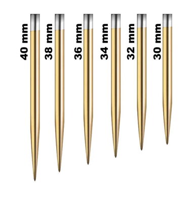 Mission Steel Tips Gold