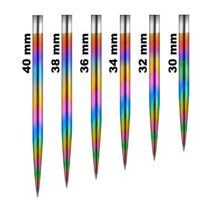 Mission Steel Tips Rainbow