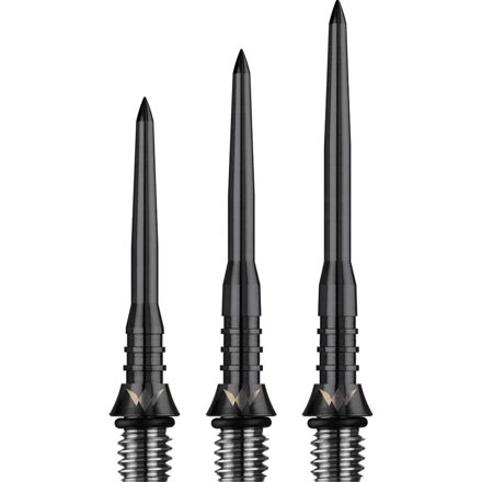 Mission Steel Tips Titan Pro Black Grooved