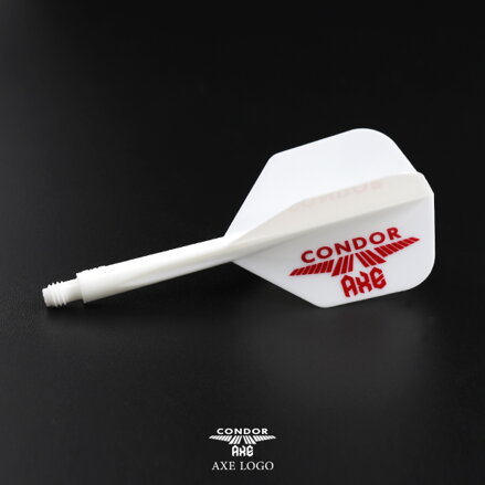 Condor Flights Axe Logo White Small