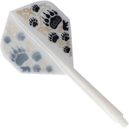 Condor Flights Footprint Bear White Small