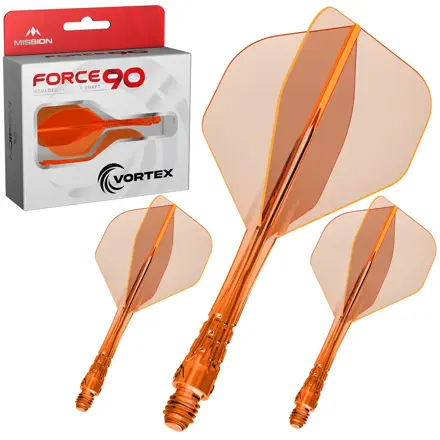 Mission Flights Force 90 Vortex Neon Orange No.2