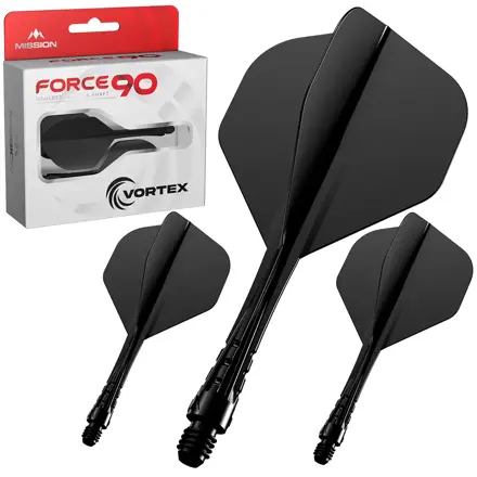 Mission Flights Force 90 Vortex Solid Black No.2