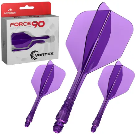Mission Flights Force 90 Vortex Clear Purple No.6