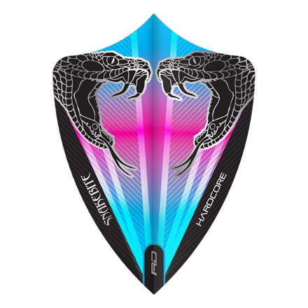 Red Dragon Flights Hardcore Snakebite Pink & Blue Freestyle