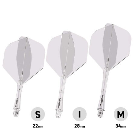 Winmau Flights Fusion Clear No.2