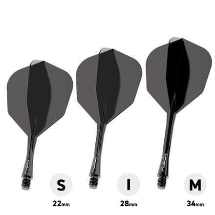 Winmau Flights Fusion Black No.6