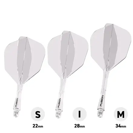 Winmau Flights Fusion Clear No.6