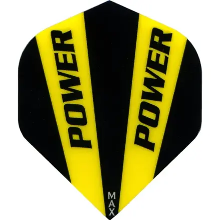 McCoy Flights Power Max No.2 Black & Yellow