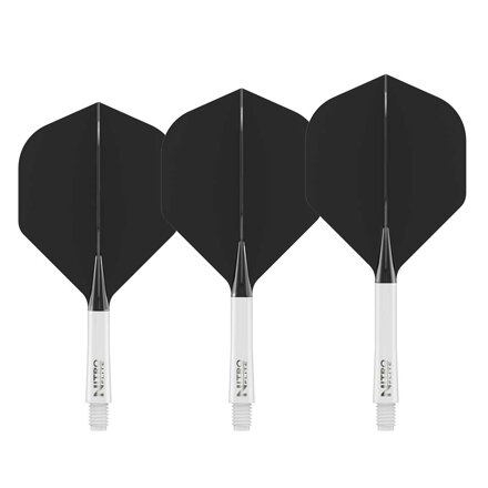 Red Dragon Flights Nitro Flite White & Black
