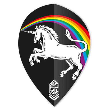 Unicorn Flights Ultrafly Xtra Rainbow Black Pear