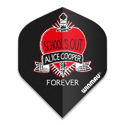 Winmau Flights Rock Legends Alice Cooper Schools Out