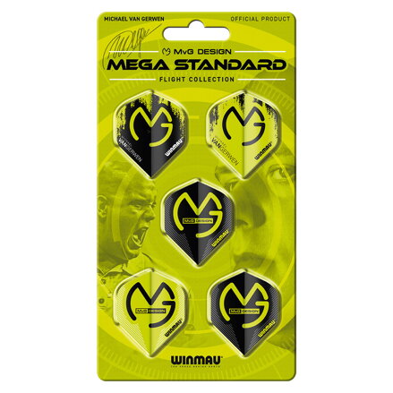 Winmau set of Flights MvG Mega Standard