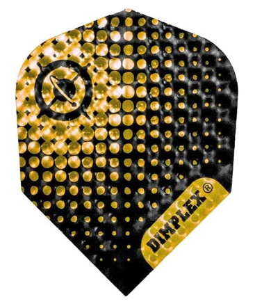 Harrows Flights Dimplex Globe Gold No.6