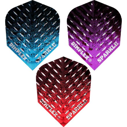 Harrows Flights Dimplex Sparkle Fade No.6