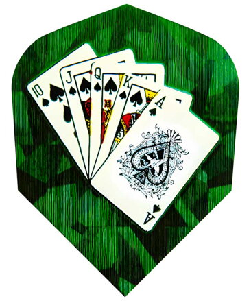 Harrows Flights Hologram Deck in Cards No.6