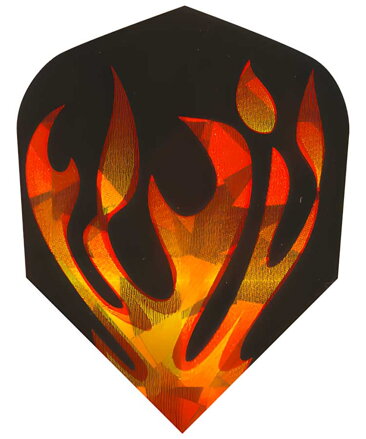 Harrows Flights Hologram Flame No.6