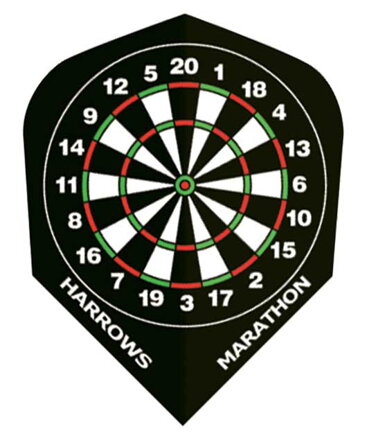 Harrows Flights Marathon Dartboard No.6