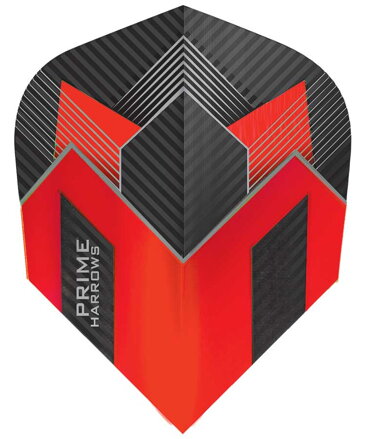 Harrows Flights Prime Veridian Red No.6