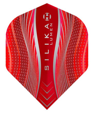 Harrows Flights Silika Lumen Red No.2