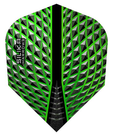 Harrows Flights Silika Green No.6