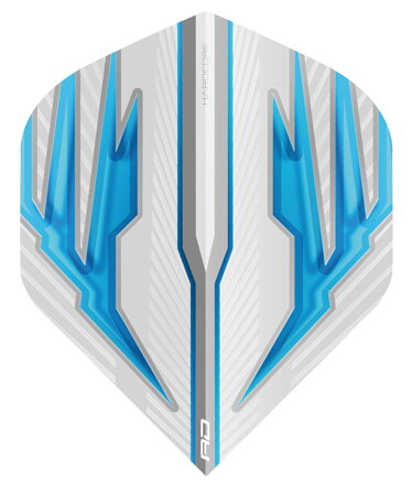 Red Dragon Flights Hardcore Radical White & Blue Dart Flights RD4