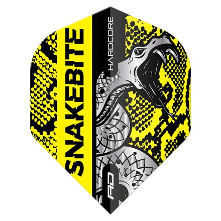 Red Dragon Flights Peter Wright Snakebite Coilde Snakesin Yellow