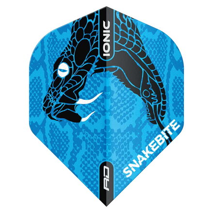 Red Dragon Flights Peter Wright Snakebite Ionic Snake Head Blue