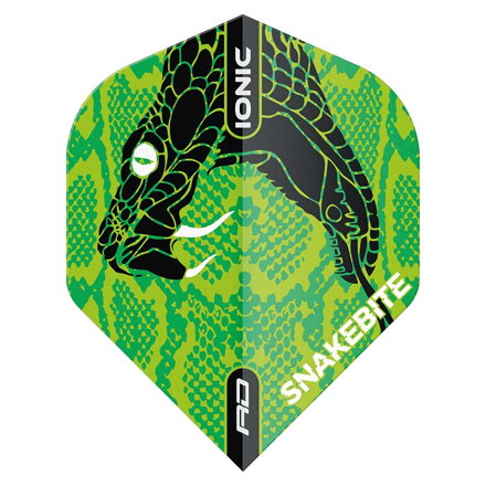 Red Dragon Flights Peter Wright Snakebite Ionic Snake Head Green