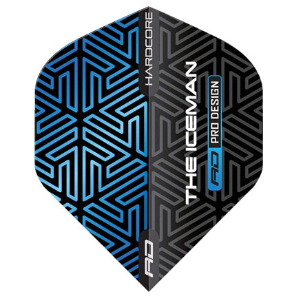 Red Dragon Flights Gerwyn Price Blue & Black