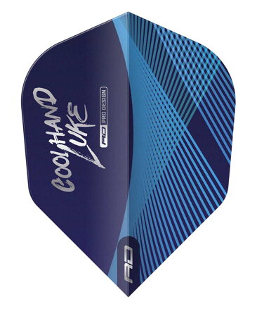 Red Dragon Flights Coolhand Blue & Silver No.6