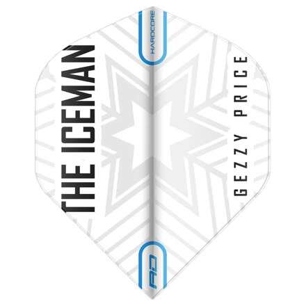 Red Dragon Flights Gerwyn Price Whity & Snowflake Logo
